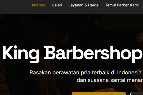 King Barbershop - Intelligent Booking System